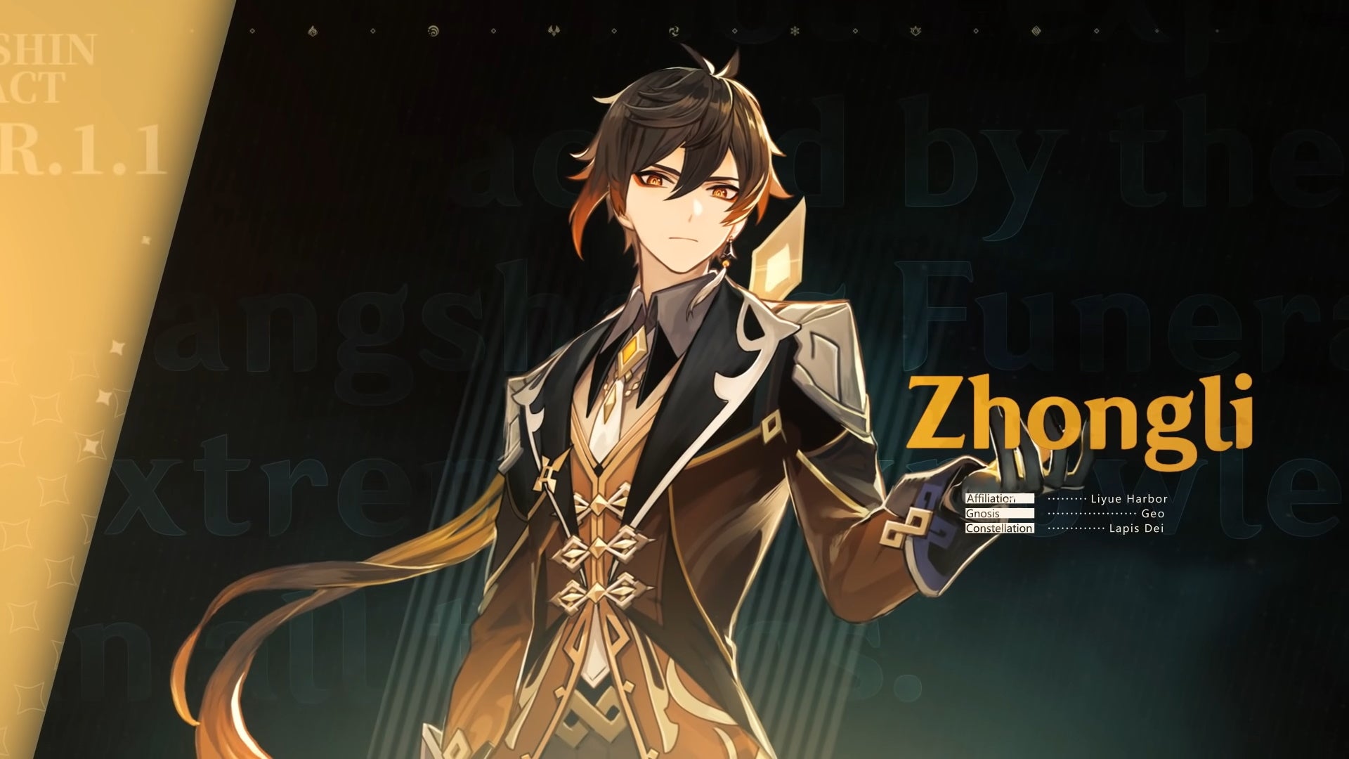 Genshin Impact Zhongli best build and Talent, Ascension materials